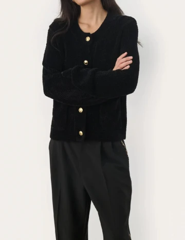 Cardigan Part Two, negru Negru