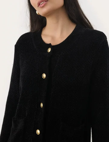 Cardigan Part Two, negru Negru