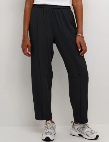 
						Pantaloni Kaffe, negru