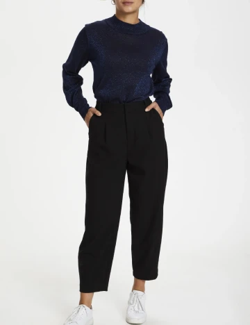 Pantaloni Kaffe, negru