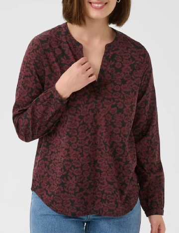 Bluza Kaffe, visiniu Rosu