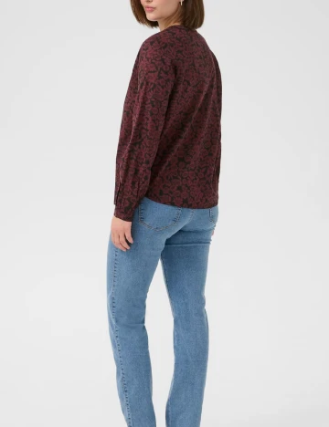 Bluza Kaffe, visiniu Rosu