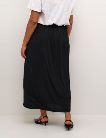 Fusta Kaffe Curve, negru
