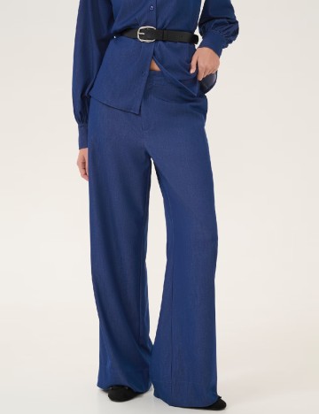 Pantaloni My Essential Wardrobe, albastru