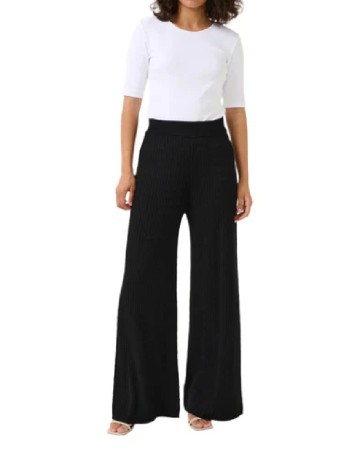 
						Pantaloni Kaffe, negru