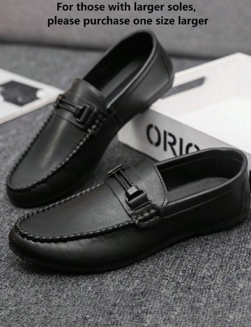 
						Mocasini SHEIN, negru