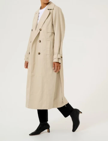 Trench Kaffe, crem Crem