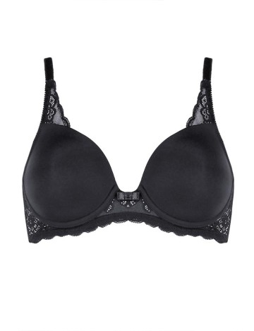 Sutien Amourette spotlight Triumph, negru