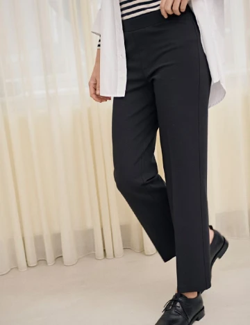 Pantaloni Part Two, negru