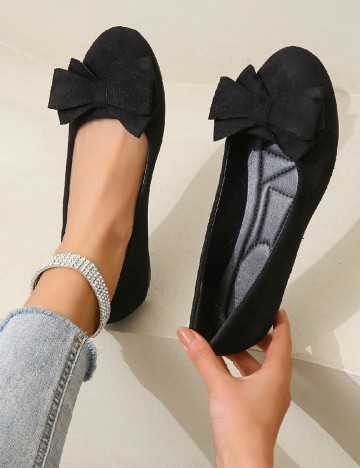 
						Balerini SHEIN, negru