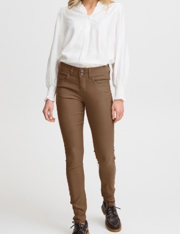 
						Pantaloni Fransa, maro