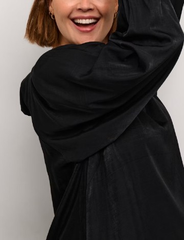 Rochie scurta Kaffe Curve, negru