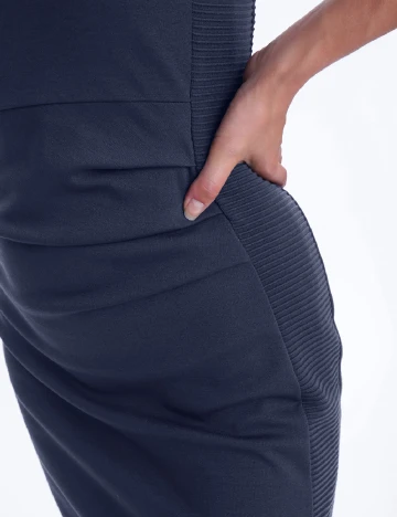 Rochie scurta Kaffe, bleumarin Albastru