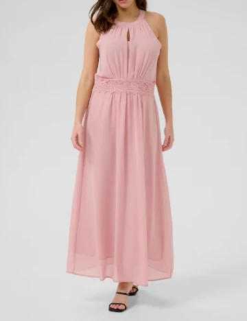 Rochie lunga Kaffe, roz Roz