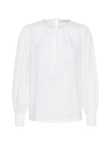 Bluza Kaffe, alb Alb