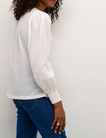 Bluza Kaffe, alb Alb