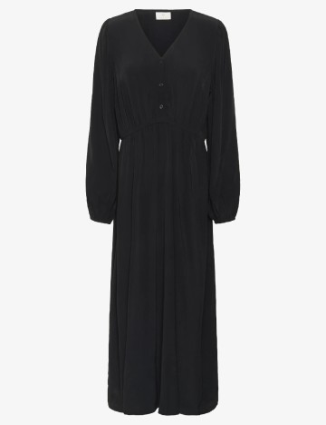 Rochie lunga Kaffe, negru