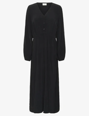 Rochie lunga Kaffe, negru Negru