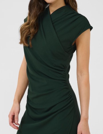 Rochie lunga My Essential Wardrobe, verde