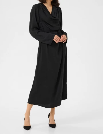 Rochie lunga Kaffe, negru