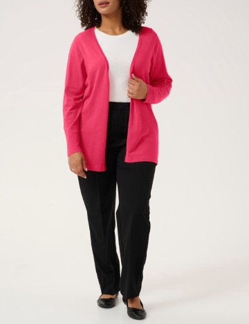 
						Cardigan Kaffe Curve, roz