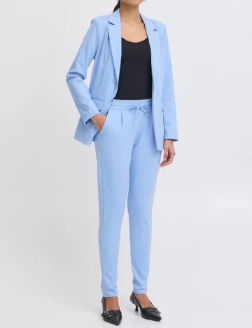 Pantaloni Ichi, albastru