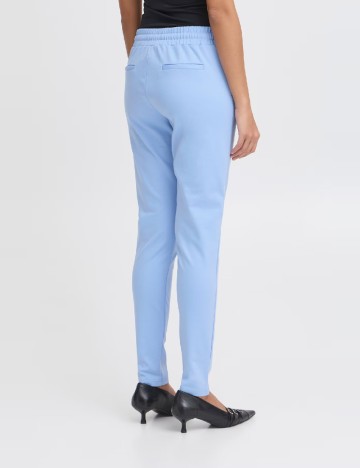 Pantaloni Ichi, albastru