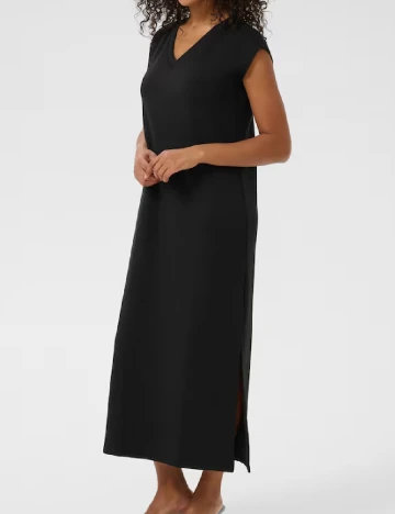 Rochie lunga Kaffe, negru