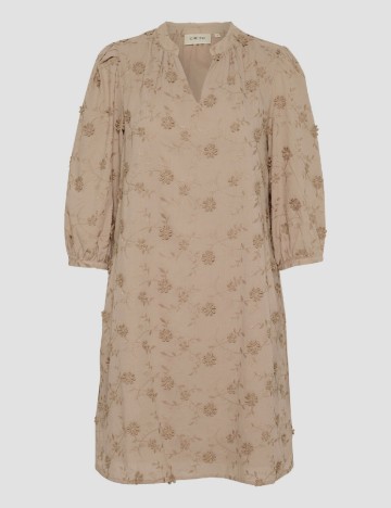 Rochie scurta Cream, crem