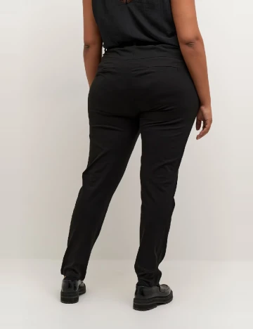 Pantaloni Kaffe Curve, negru