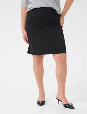 Fusta Kaffe Curve, negru