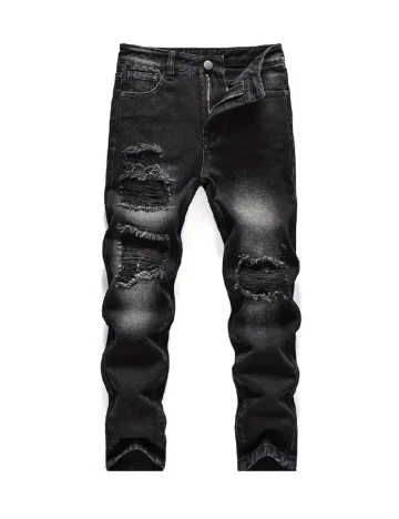 Blugi Shein Kids, negru