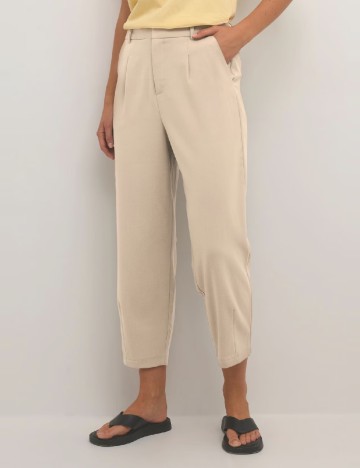 Pantaloni Kaffe, bej