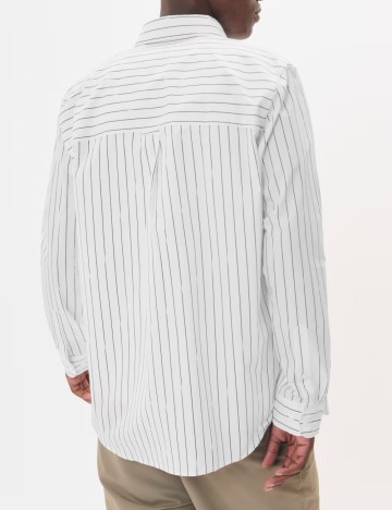 Camasa Matinique, alb/negru