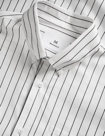 Camasa Matinique, alb/negru