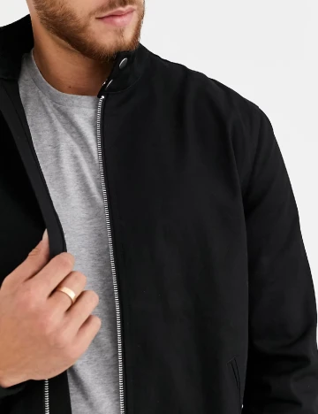 Jacheta ASOS, negru Negru