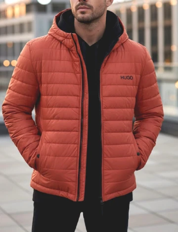 Geaca Hugo, caramiziu Maro