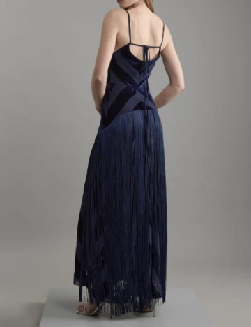 Rochie lunga Karen Millen, bleumarin