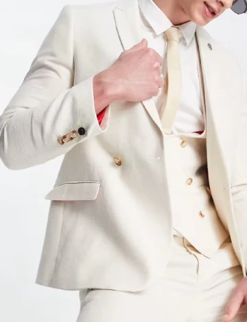 Sacou TWISTED TAILOR, crem