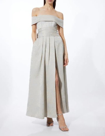 
						Rochie lunga Karen Millen, gri