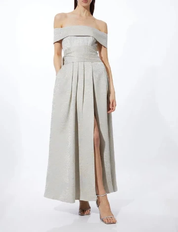 Rochie lunga Karen Millen, gri Gri