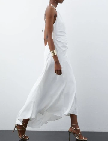 Rochie lunga Karen Millen, alb