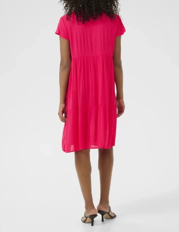 Rochie medie Kaffe, roz Roz