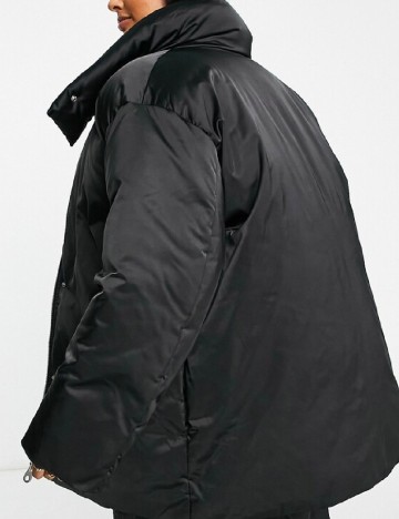 Geaca ASOS Curve, negru