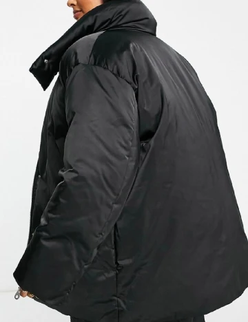 Geaca ASOS Curve, negru Negru