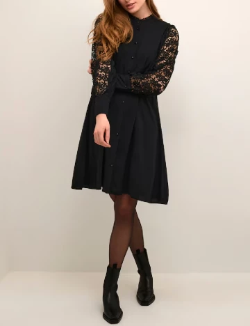 Rochie scurta Culture, negru