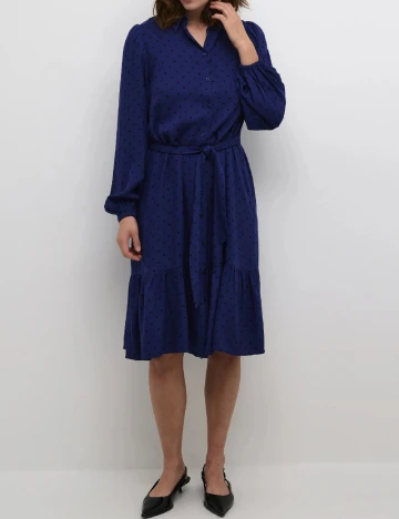Rochie medie Kaffe, albastru