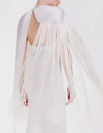 Rochie lunga Karen Millen, alb Alb