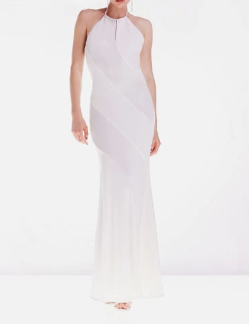 Rochie lunga Karen Millen, alb