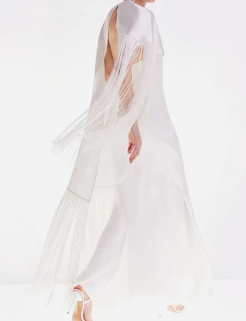 Rochie lunga Karen Millen, alb Alb